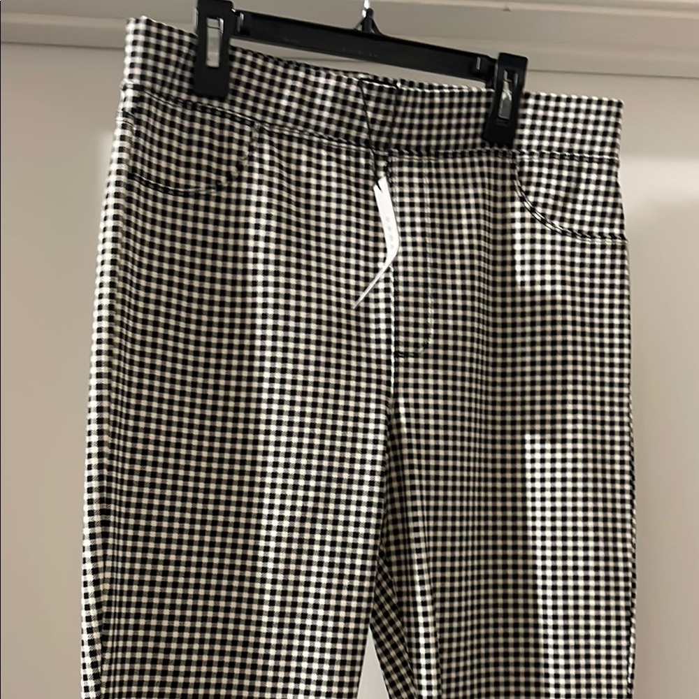Black and White Checkered Pants